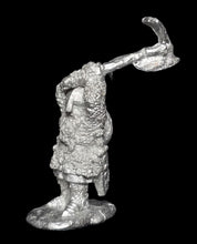 Load image into Gallery viewer, 57-0111:  Dwarf with Mattock Overhead [Organically Shaped Base]
