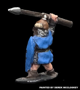 57-0116:  Dwarf with Spear Overhead