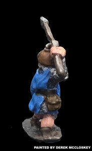57-0116:  Dwarf with Spear Overhead