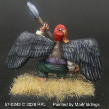 Load image into Gallery viewer, 57-0243:  Winged Monkey with Spear
