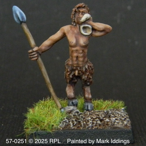 57-0251:  Satyr with Spear