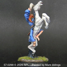 Load image into Gallery viewer, 57-0299:  Vallor on Flying Steed, Blowing War Horn
