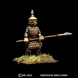 57-0303:  Guardian with Spear At Ready