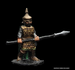 57-0303:  Guardsman with Spear At Ready
