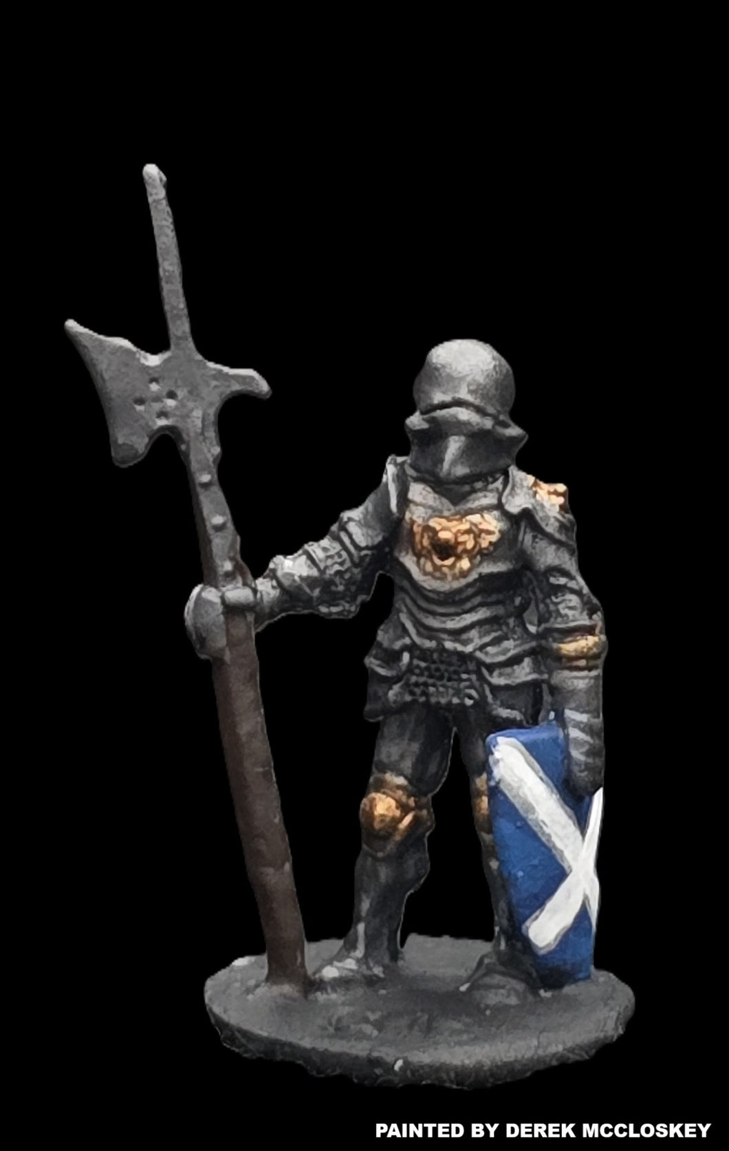 57-0326:  Foot Knight with Polearm