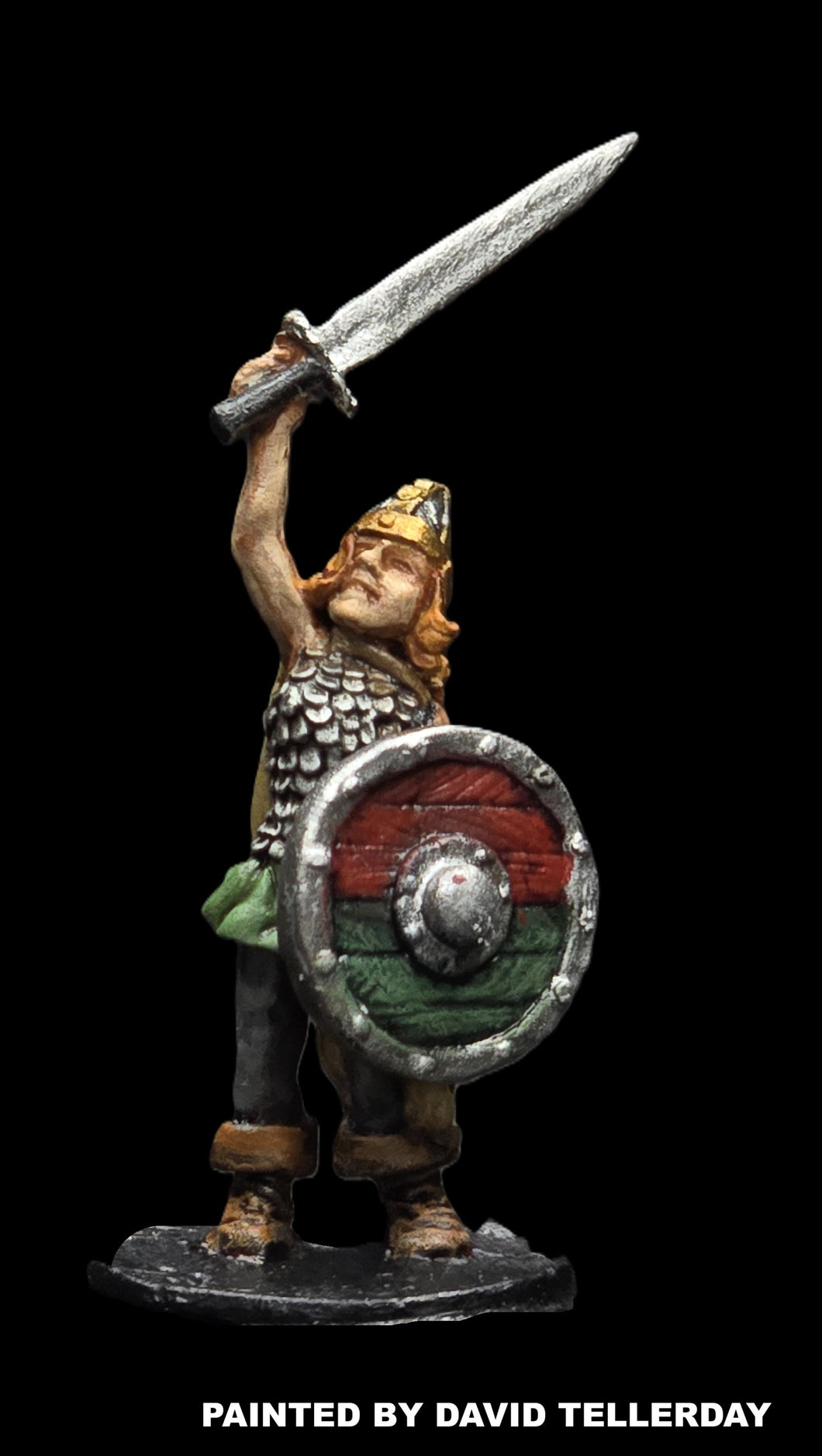 57-0332:  Shield Maiden, Shield at Side
