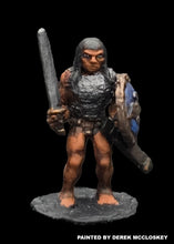 Load image into Gallery viewer, 57-0358:  Barbarian, In Chainmail, with Sword and Shield
