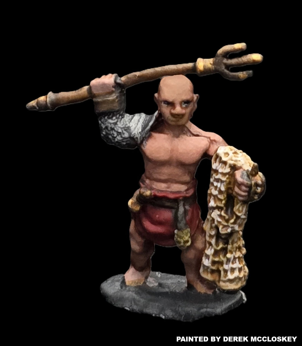 57-0361:  Gladiator with Trident and Net