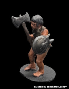 57-0363:  Gladiator with Spiked Shield
