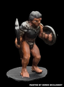 57-0363:  Gladiator with Spiked Shield