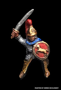57-0371:  Lancer Cavalry with Sword Raised [Rider Only]