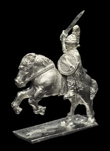 57-0371/48-0573:  Lancer Cavalry with Sword Raised [Rider and Mount]