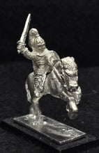 Load image into Gallery viewer, 57-0371/48-0573:  Lancer Cavalry with Sword Raised [Rider and Mount]
