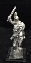 Load image into Gallery viewer, 57-0371/48-0573:  Lancer Cavalry with Sword Raised [Rider and Mount]
