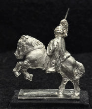 Load image into Gallery viewer, 57-0371/48-0573:  Lancer Cavalry with Sword Raised [Rider and Mount]
