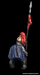 57-0372:  Lancer Cavalry with Lance at Side  [Rider Only]