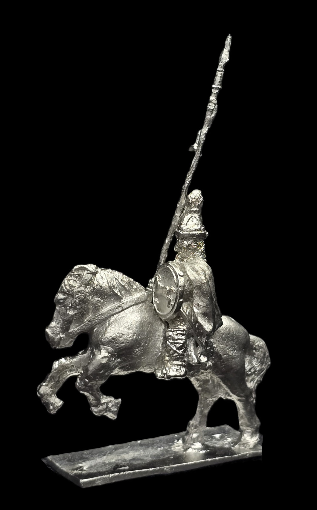 57-0372/48-0573:  Lancer Cavalry with Lance at Side  [Rider and Mount]