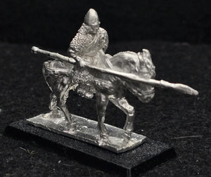 57-0376:  Lancer with Weapon Levelled [rider and mount]