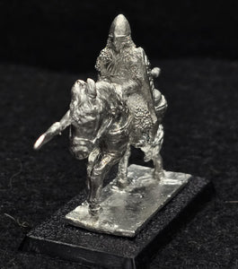 57-0376:  Lancer with Weapon Levelled [rider and mount]