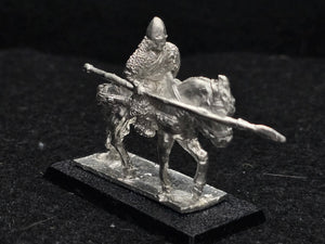 57-0376:  Lancer with Weapon Levelled [rider and mount]
