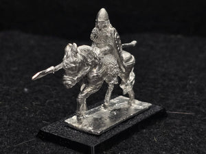 57-0376:  Lancer with Weapon Levelled [rider and mount]