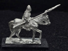 Load image into Gallery viewer, 57-0377:  Lancer with Weapon Raised [rider and mount]
