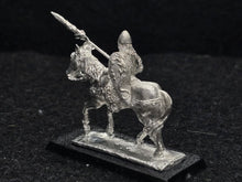 Load image into Gallery viewer, 57-0377:  Lancer with Weapon Raised [rider and mount]
