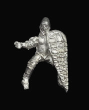 Load image into Gallery viewer, 57-0383:  Light Cavalryman with Kite Shield, Weapon Raised [rider only]
