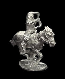 57-0389 / 48-0595:  Cavalry Archer on Charging Horse [rider and mount]