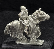 Load image into Gallery viewer, 57-0391 / 48-0562:  Knight with Houndstooth Helm on Charging Horse [rider and mount]
