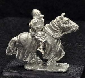 57-0391 / 48-0562:  Knight with Houndstooth Helm on Charging Horse [rider and mount]