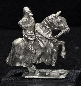 57-0392 / 48-0563:  Knight with Houndstooth Helm on Rearing Horse [rider and mount]