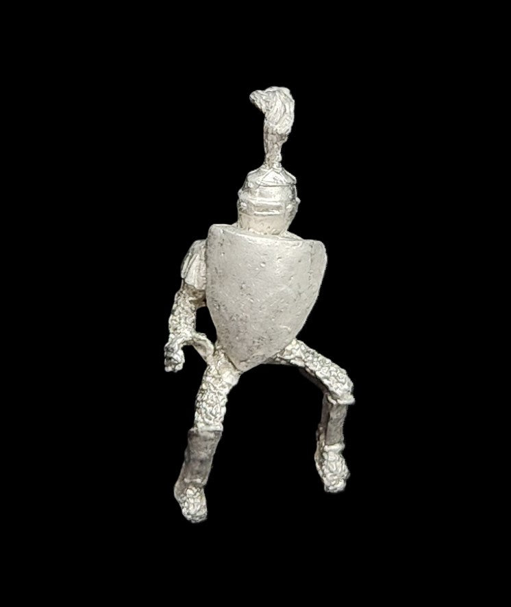 57-0394:  Armored Knight Cavalry w/ Thin Plume [rider only]
