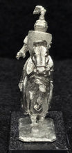 Load image into Gallery viewer, 57-0394 / 48-0563:  Knight w/ Thin Plume on Rearing Horse [rider and mount]
