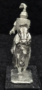 57-0394 / 48-0563:  Knight w/ Thin Plume on Rearing Horse [rider and mount]