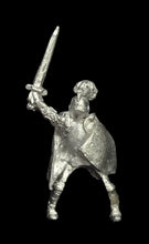Load image into Gallery viewer, 57-0396:  Armored Knight Cavalry, Full Plate, Plumed Helm [rider only]

