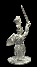 Load image into Gallery viewer, 57-0405:  Armored Hero with Sword Raised and Heater Shield
