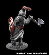 Load image into Gallery viewer, 57-0407:  Armored Hero with Axe, Attacking
