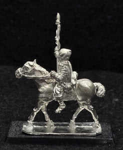 57-0432/48-0551:  Ranger Cavalry with Spear, Left Hand Raised [Rider and Mount]