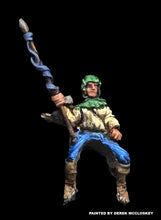 Load image into Gallery viewer, 57-0433:  Ranger Cavalry Rider with Spear, Left Hand Lowered [Rider Only]
