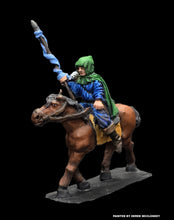 Load image into Gallery viewer, 57-0433/48-0551:  Ranger Cavalry with Spear, Left Hand Lowered [Rider and Mount]
