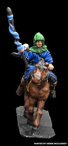 57-0433/48-0551:  Ranger Cavalry with Spear, Left Hand Lowered [Rider and Mount]