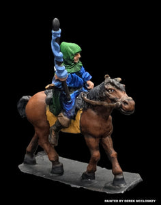 57-0433/48-0551:  Ranger Cavalry with Spear, Left Hand Lowered [Rider and Mount]
