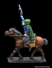 Load image into Gallery viewer, 57-0433/48-0551:  Ranger Cavalry with Spear, Left Hand Lowered [Rider and Mount]

