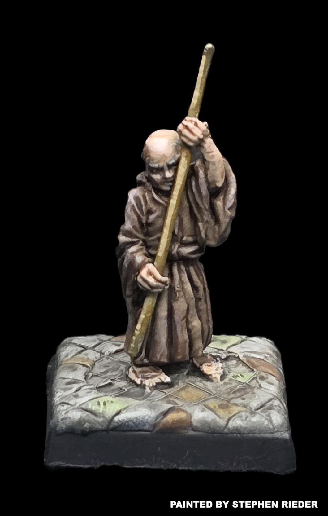 57-0455:  Monk with Staff