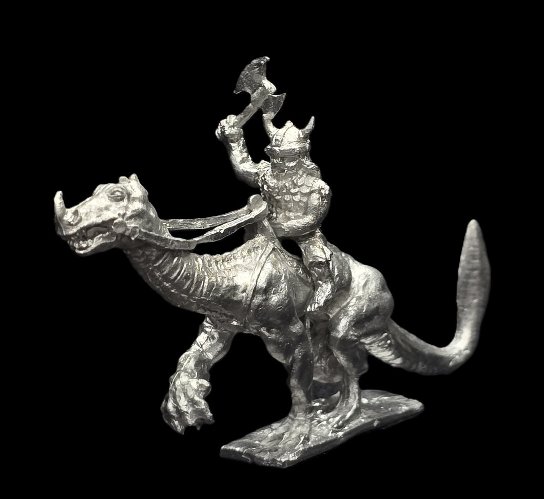 57-0571/48-0652:  Goblin Land Dragon Cavalry with Axe [rider and mount]