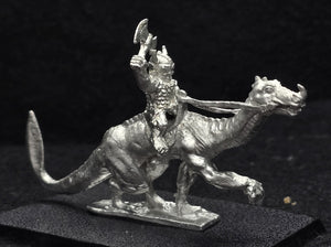 57-0571/48-0652:  Goblin Land Dragon Cavalry with Axe [rider and mount]