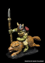 Load image into Gallery viewer, 57-0572 / 57-0901:  Goblin Wolf Rider with Spear [rider and mount]
