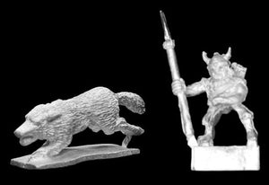 57-0572 / 57-0901:  Goblin Wolf Rider with Spear [rider and mount]