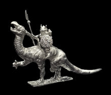 Load image into Gallery viewer, 57-0573/48-0651:  Goblin Land Dragon Cavalry with Spear and Shield [rider and mount]
